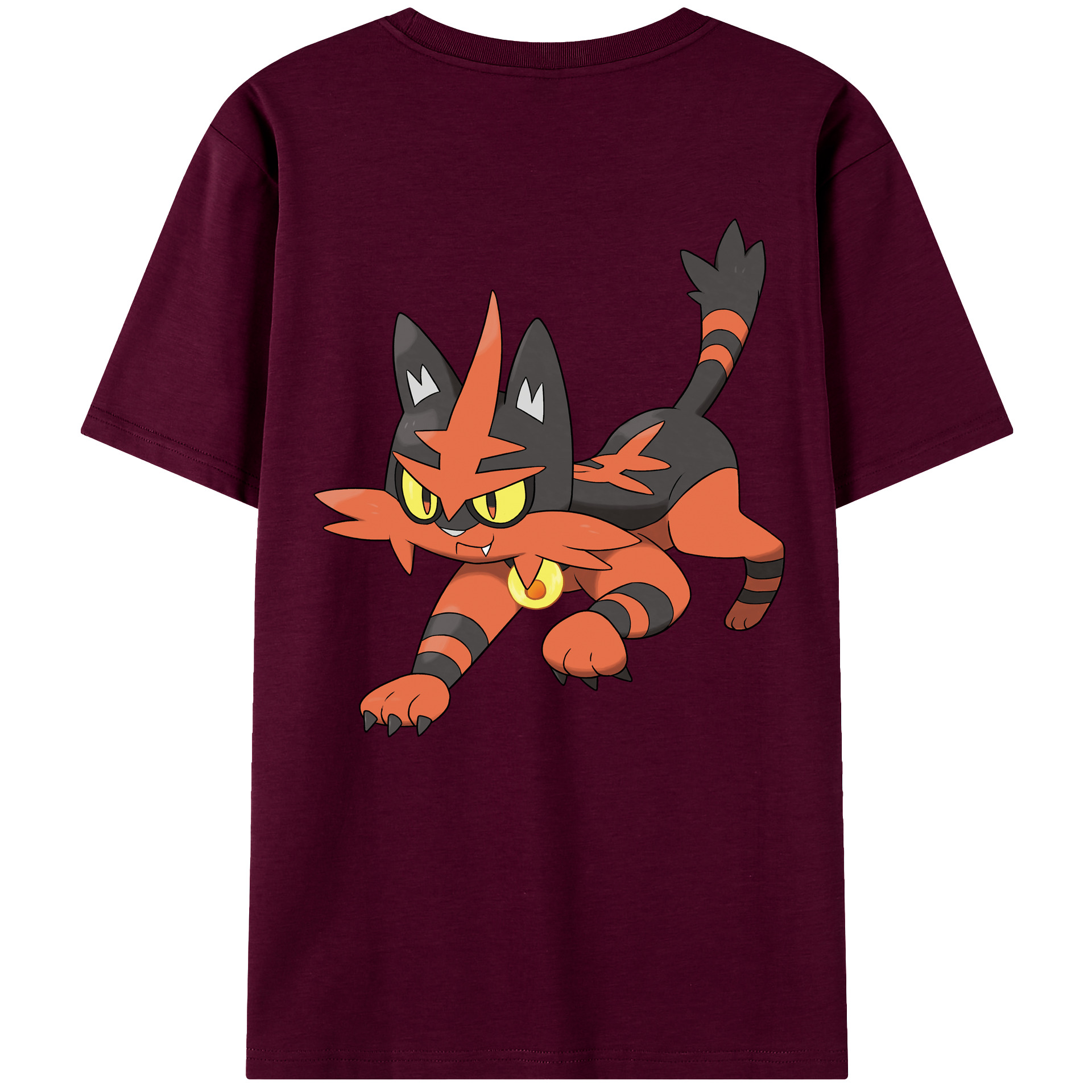 （画像用） ポケットモンスター Pokémon レディース半袖Tシャツ(バックプリント)